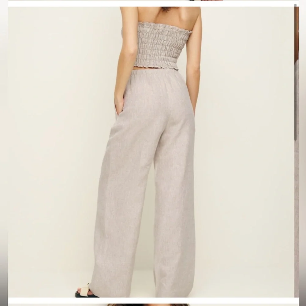 Reformation Linen Pants Set - Picture 2 of 15